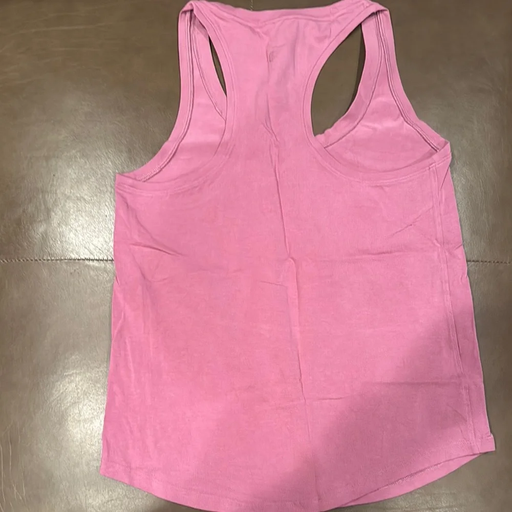 Lululemon Athletica Pink Fitted Sleeveless Top - Picture 3 of 3
